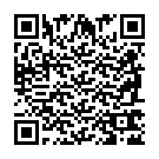 QR код за телефонен номер +2698762640