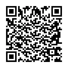 QR код за телефонен номер +2698762643