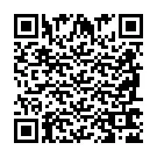 QR Code pour le numéro de téléphone +2698762654