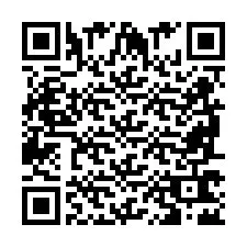 Código QR para número de teléfono +2698762657