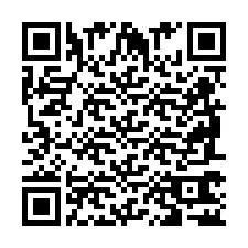 QR-code voor telefoonnummer +2698762704