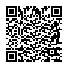 QR-код для номера телефона +2698762745