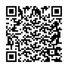 QR-code voor telefoonnummer +2698762751