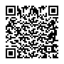 QR код за телефонен номер +2698762827