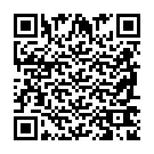 QR-code voor telefoonnummer +2698762831