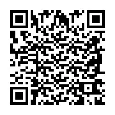 QR-code voor telefoonnummer +2698762838