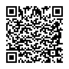 QR-код для номера телефона +2698762858