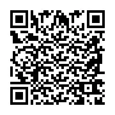 QR код за телефонен номер +2698762869