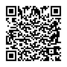 QR Code pour le numéro de téléphone +2698762885