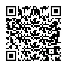 Código QR para número de teléfono +2698762886