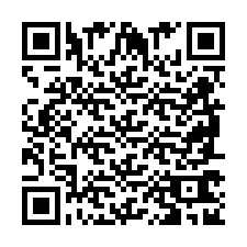 QR-code voor telefoonnummer +2698762918