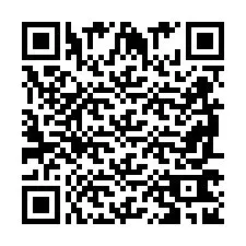 Codice QR per il numero di telefono +2698762935