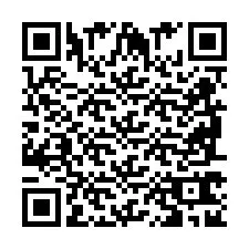 QR код за телефонен номер +2698762946