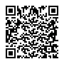 QR-code voor telefoonnummer +2698762952