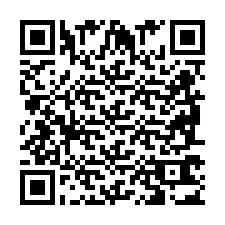 QR-код для номера телефона +2698763012