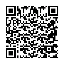 QR Code สำหรับหมายเลขโทรศัพท์ +2698763013