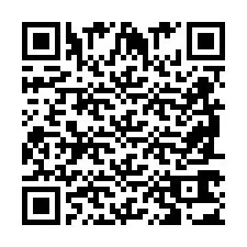 QR Code for Phone number +2698763089