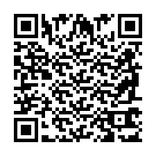 Código QR para número de telefone +2698763101