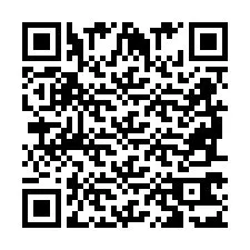 QR Code pour le numéro de téléphone +2698763103