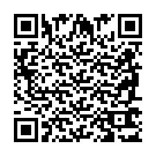 QR-code voor telefoonnummer +2698763120