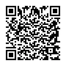 QR-code voor telefoonnummer +2698763131