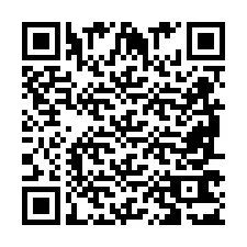 QR код за телефонен номер +2698763137