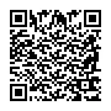 QR-code voor telefoonnummer +2698763155