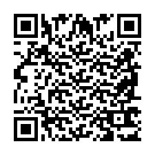 Codice QR per il numero di telefono +2698763159