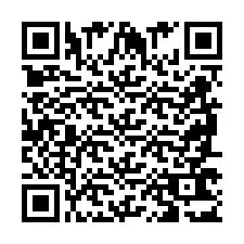 QR-код для номера телефона +2698763178