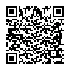 Codice QR per il numero di telefono +2698763276