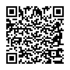 QR код за телефонен номер +2698763303