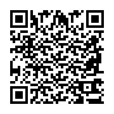 QR Code pour le numéro de téléphone +2698763307