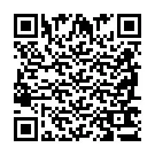 QR-code voor telefoonnummer +2698763374