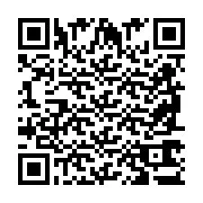 QR-code voor telefoonnummer +2698763389