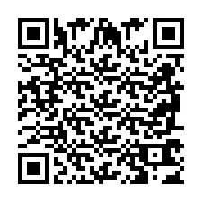 QR-Code für Telefonnummer +2698763414