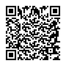 QR код за телефонен номер +2698763470