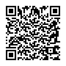 QR код за телефонен номер +2698763500