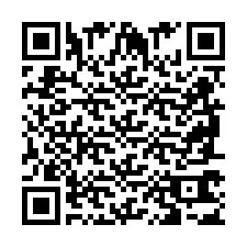 QR Code สำหรับหมายเลขโทรศัพท์ +2698763508