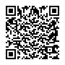 Código QR para número de telefone +2698763509