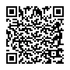 QR-код для номера телефона +2698763520