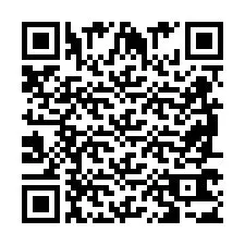 QR код за телефонен номер +2698763529