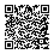 Código QR para número de telefone +2698763538