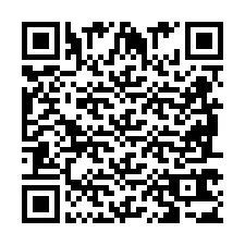 Código QR para número de telefone +2698763546