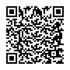 QR код за телефонен номер +2698763552