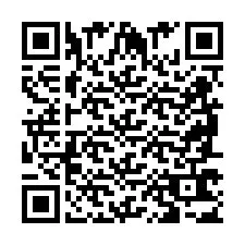 QR код за телефонен номер +2698763558