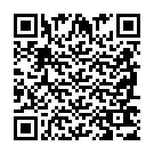 Codice QR per il numero di telefono +2698763574