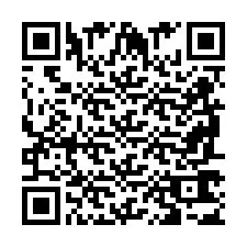 QR Code pour le numéro de téléphone +2698763595