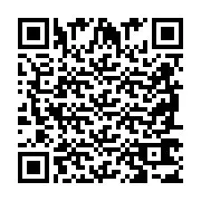 QR Code for Phone number +2698763598