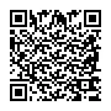 QR Code สำหรับหมายเลขโทรศัพท์ +2698763626