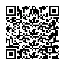 QR Code pour le numéro de téléphone +2698763651